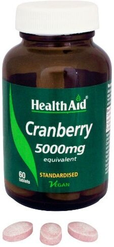 Mirtillo rosso cranberry 60 compresse