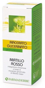 Mirtillo rosso macerato glicerinato 50 ml