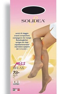 Miss relax 70 sheer gambaletto sabbia 1 s