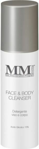 Mm system skin rejuvenation program face body cleanser 15%