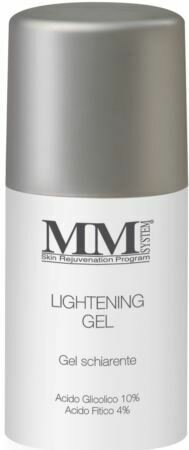 Mm system skin rejuvenation program lightening gel glycolic,phytic, kojic