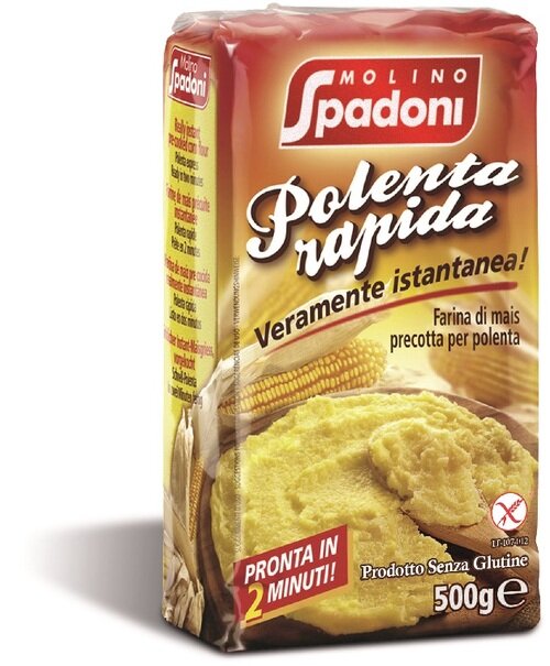 Molino spadoni farina di mais polenta istantanea 500 g