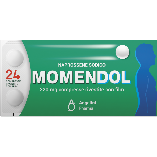 Momendol 24 Compresse Rivestite 220mg Naprossene