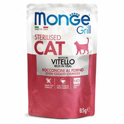 Monge Grill Sterilised per Gatti Sterilizzati al Vitello 85g