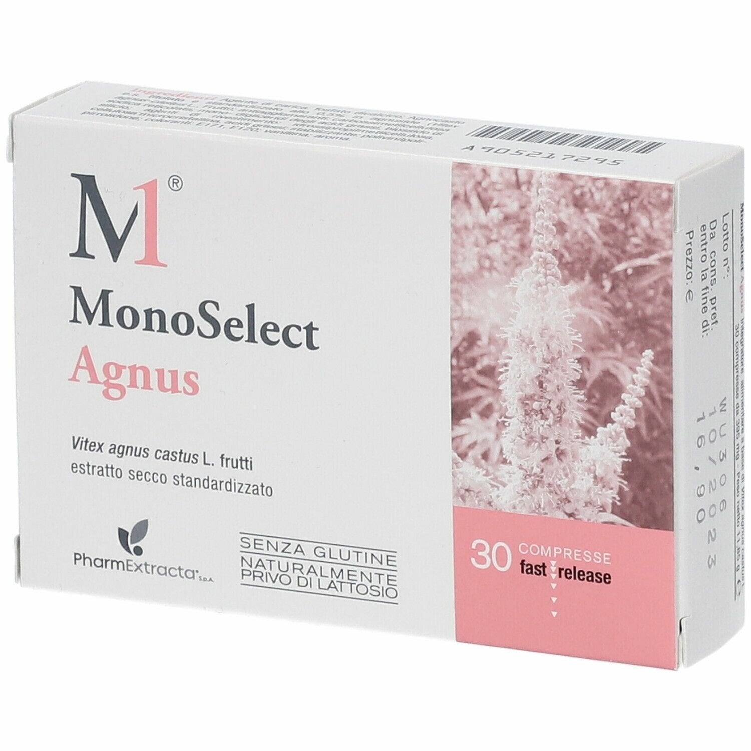 Monoselect agnus integratore ciclo 30 compresse