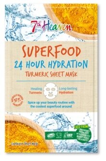 Montagne jeunesse maschera viso superfood curcuma