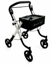 Moretti rollator mopedia sole pieghevole in alluminio da interni 4 ruote