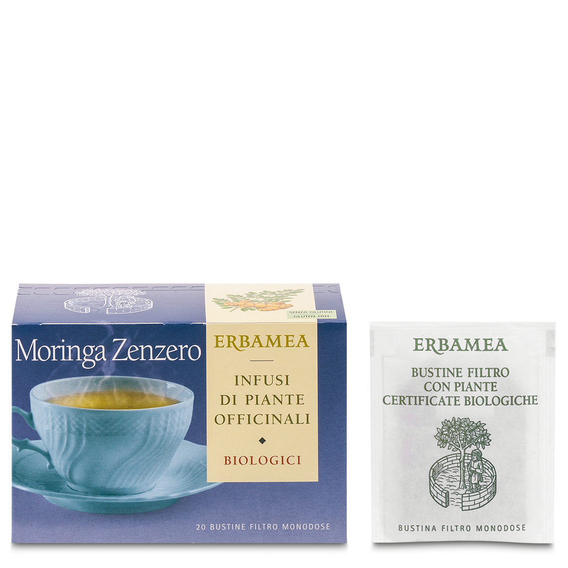 Moringa zenzero bio 20 bustine