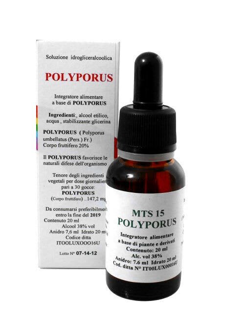 Mts15 polyporus gocce 20 ml