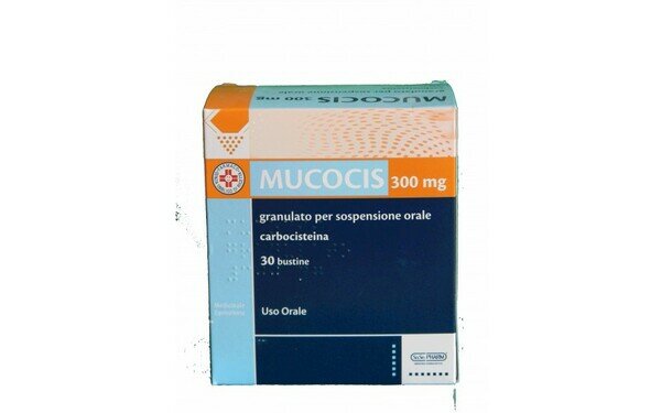 Mucocis 300 mg mucolitico orale granulato 30 bustine 5 g 