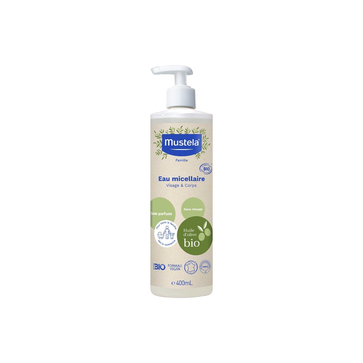 Mustela acqua micellare bio