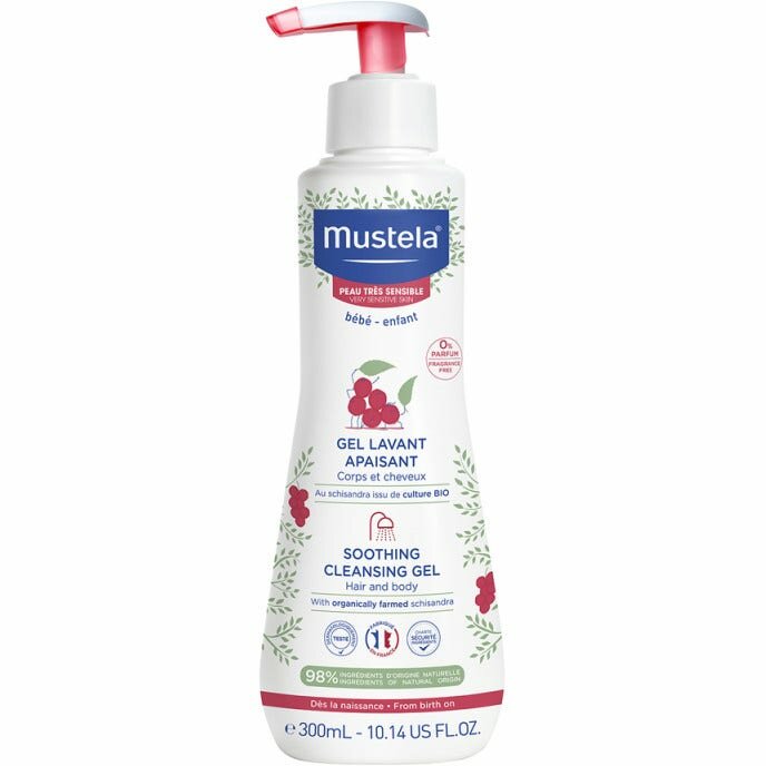 Mustela Gel Detergente Lenitivo Corpo 300 ml