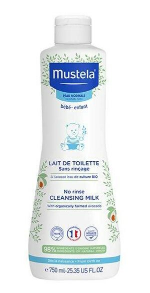 Mustela Latte di Toilette Detersione Viso e Sederino 750 ml