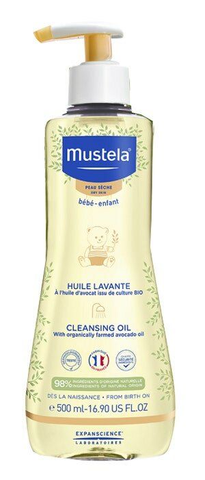 Mustela Olio da Bagno Detergente Pelle Secca 500 ml