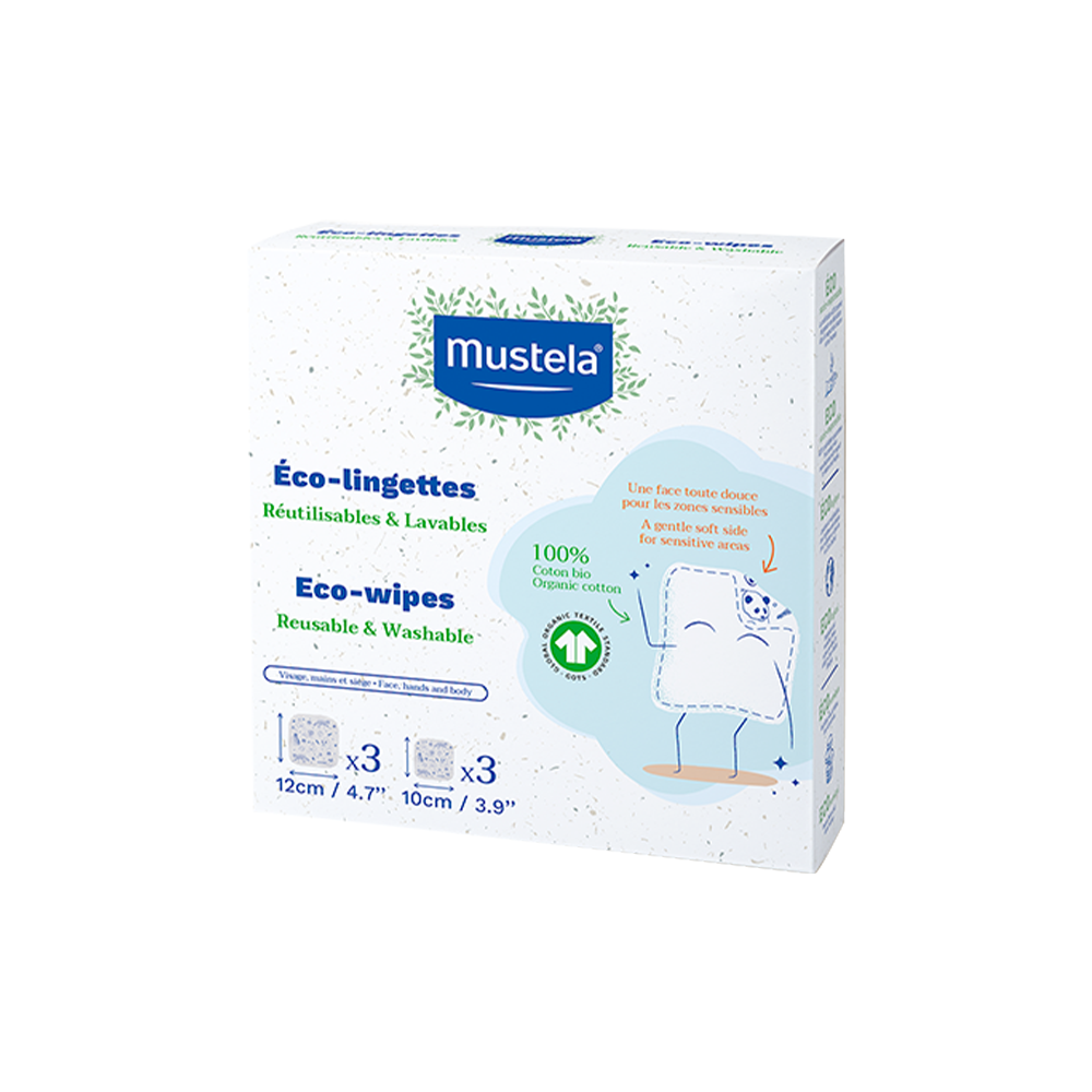 Mustela salviette lavabili 6 pezzi