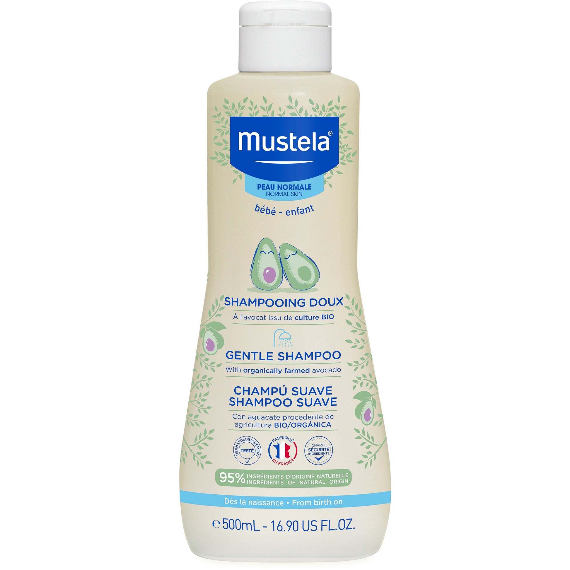 Mustela shampoo dolce 500ml 20