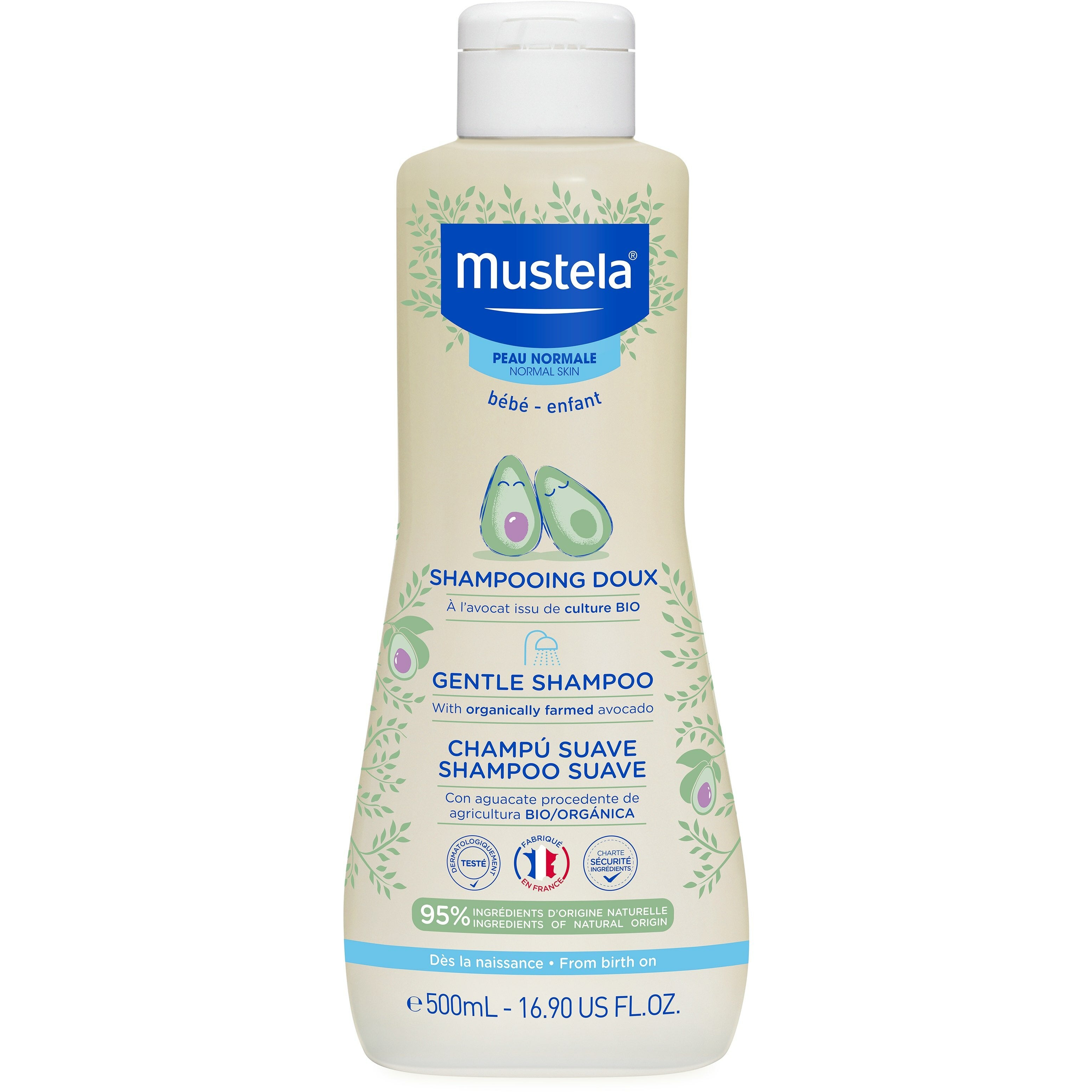 Mustela shampoo dolce 500ml 20
