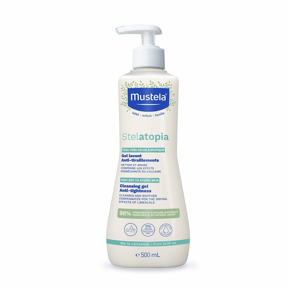 Mustela Stelatopia Gel Detergente Pelle Atopica 500 ml