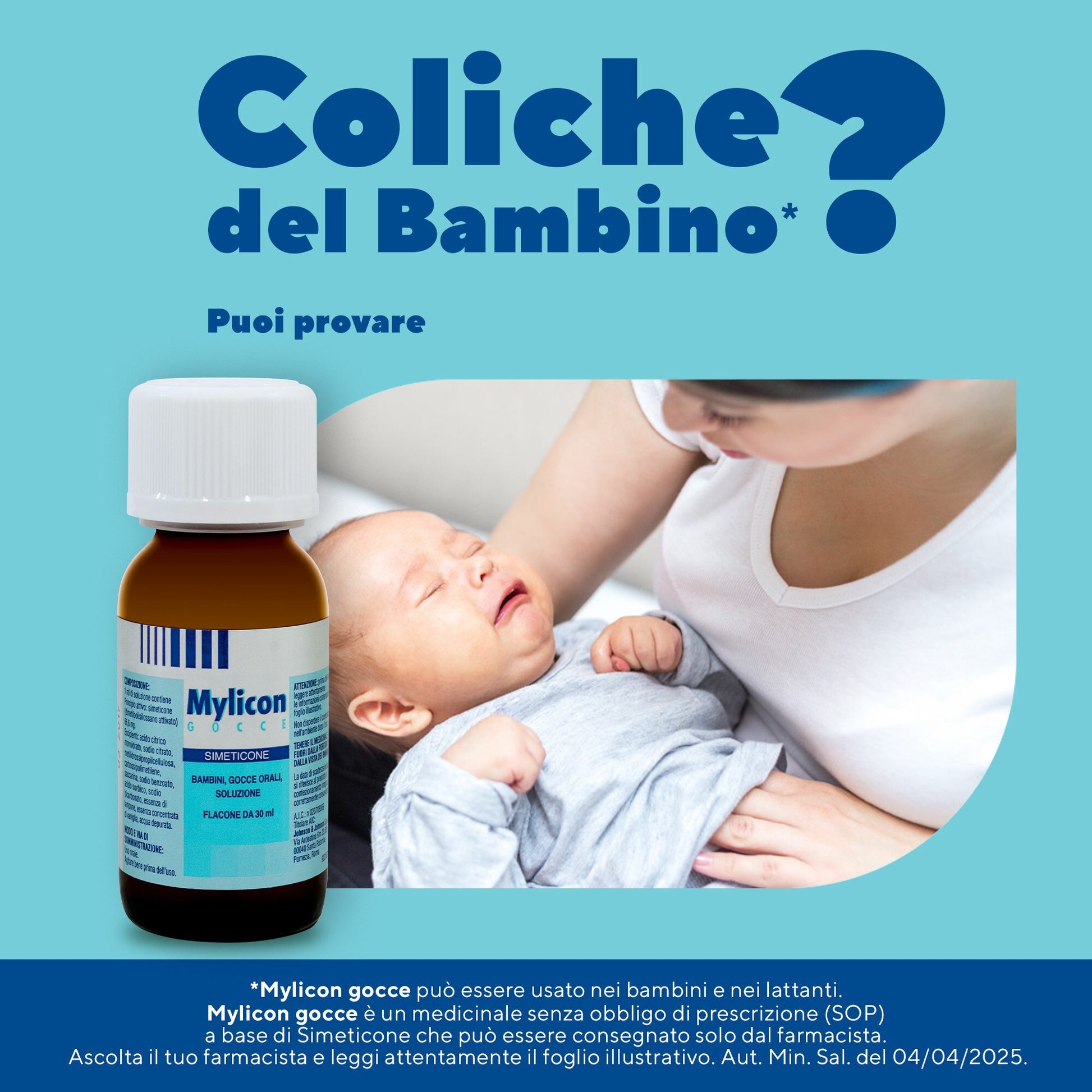 Mylicon Gocce Bambini Contro Meteorismo 30 ml