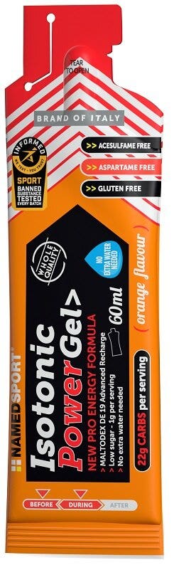 Named sport isotonic power gel arancia 60ml