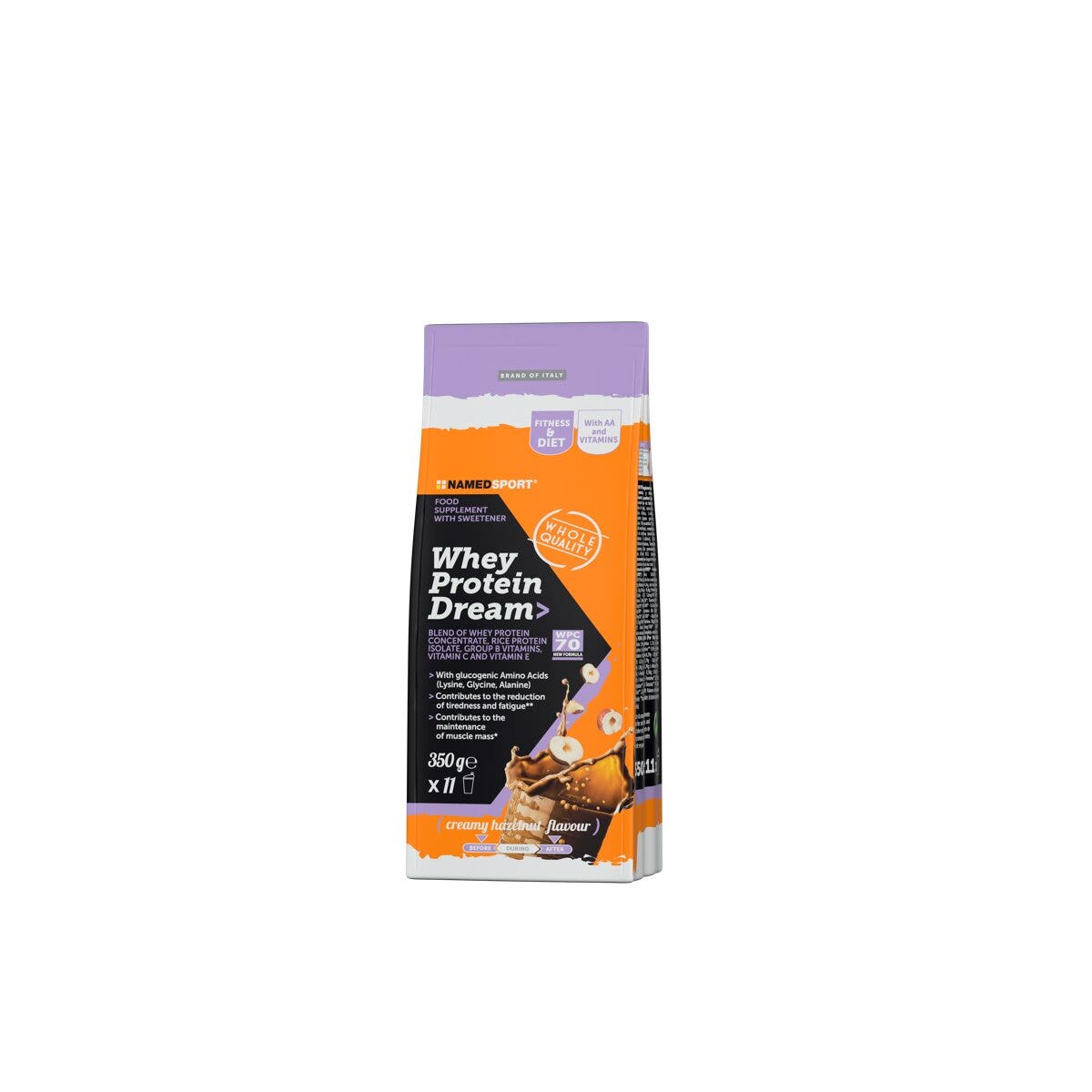 Named sport whey protein dream creamy nocciola 350g