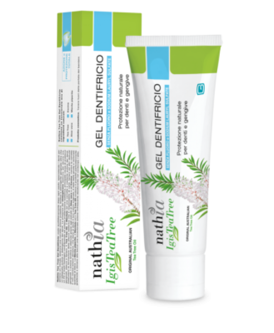 Nathia tea tree dentifricio gel 75 ml