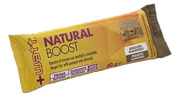 Natural boost barretta arachidi mandorla 40 g