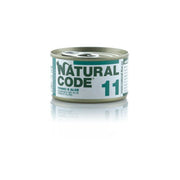 Natural code 11 tonno e aloe gatti adulti lattina 85g