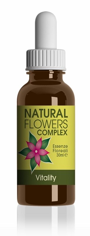 Natural flowers complex vitality flacone gocce 50 ml