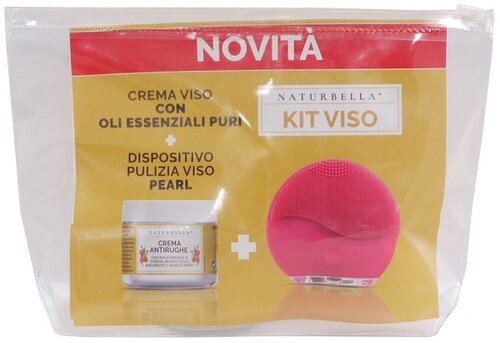 Naturbella kit crema viso antirughe 50 ml + pearl