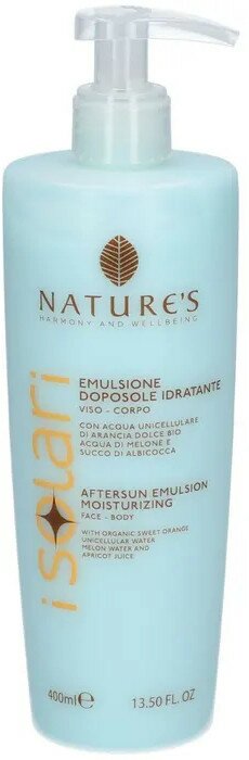 Nature's i Solari Emulsione Doposole Viso Corpo 400ml
