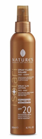 Nature's i solari spray fluido spf20 200 ml