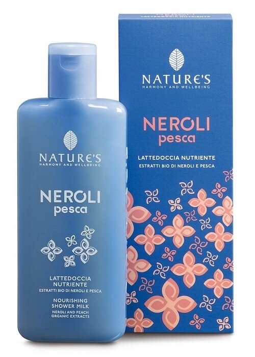 Nature's neroli e pesca latte doccia nutriente 200 ml