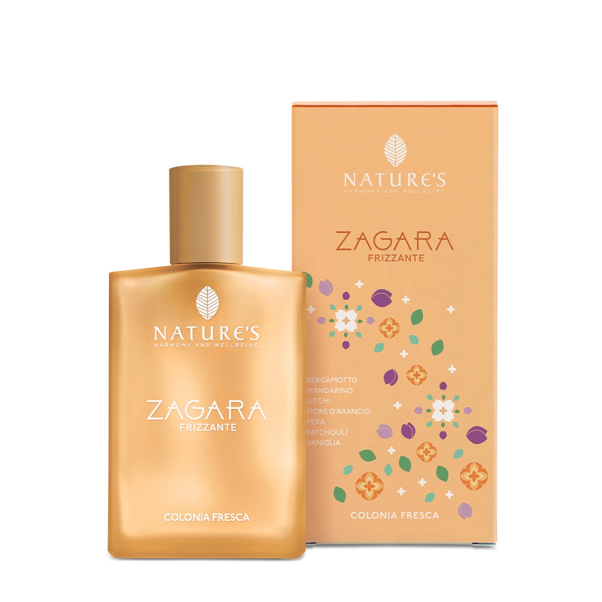 Nature's zagara frizzante colonia fresca 100 ml