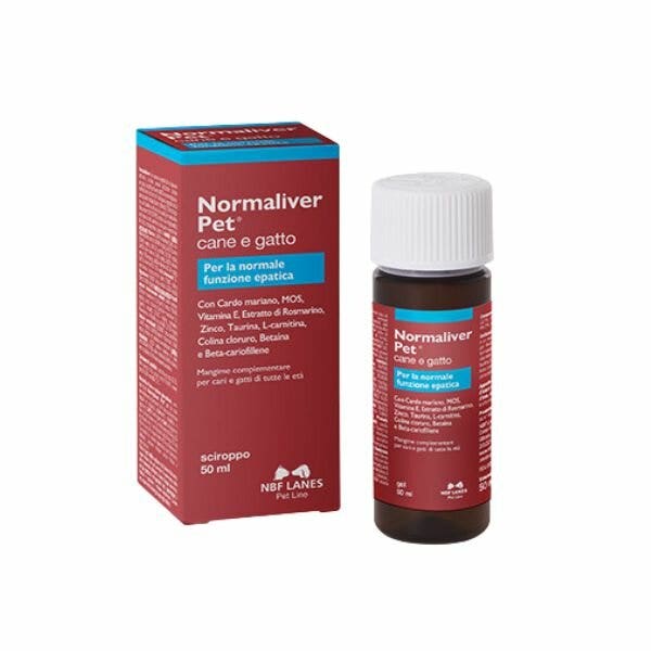 Nbf lanes normaliver pet gel 50ml
