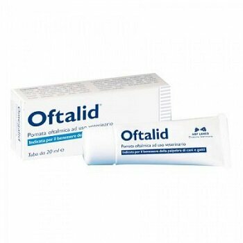 Nbf Lanes Oftalid Pomata Oftalmica Cani E Gatti 20 Ml