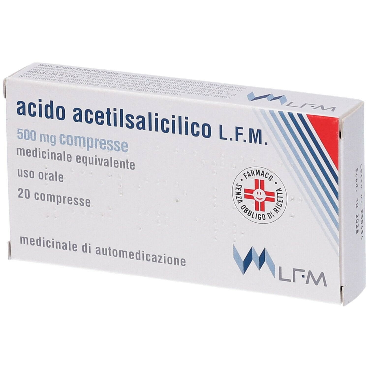 Neaprin febbre e dolore 20 compresse 500 mg