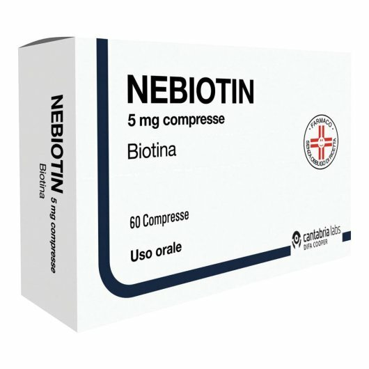 Nebiotin 5 mg compresse 60 compresse in blister pvc/al