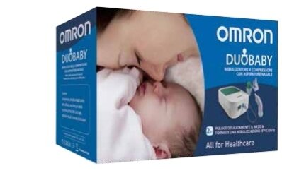 Nebulizzatore omron duo baby con aspiratore nasale