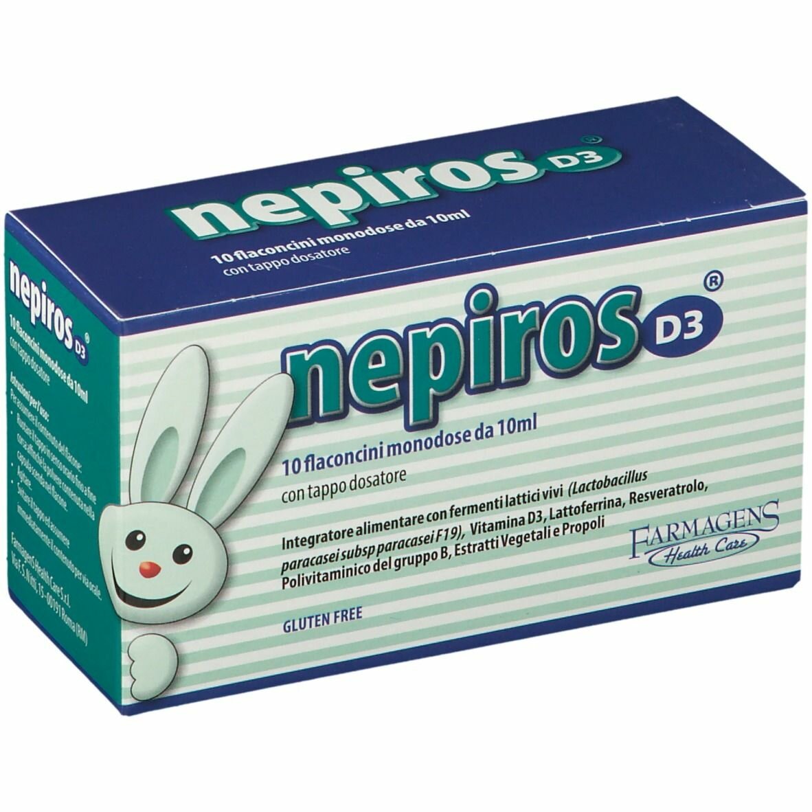 Nepiros d3 10 flanconcini da 10 ml