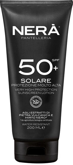 Nera' crema solare spf50+ protezione molto alta 200 ml