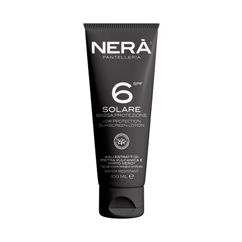 Nera' pantelleria travel size crema solare bassa protezione spf6 100 ml