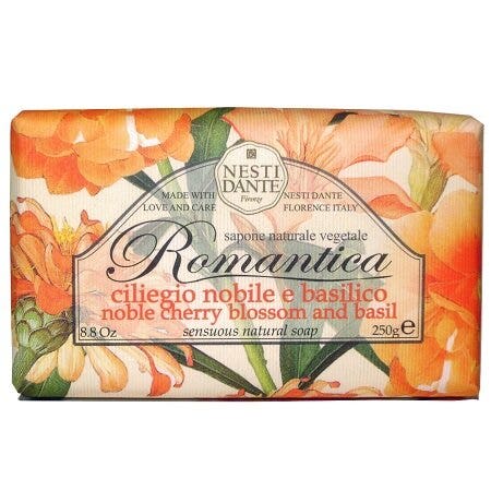 Nesti dante romantica sapone ciliegio nobile e basilico 250g