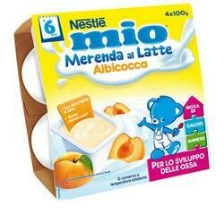 Nestle mio merenda albicocca 4 x 100 g