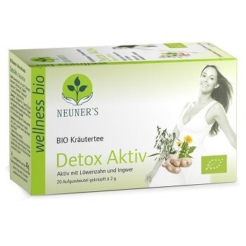 Neuner's tisana detox attivo bio 20 filtri