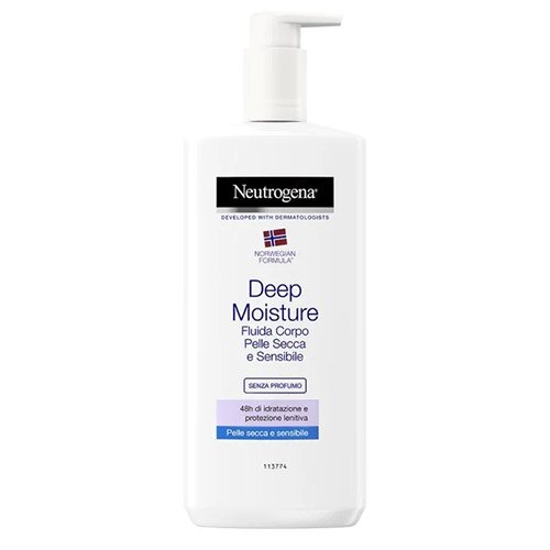 Neutrogena Crema Corpo Fluida Senza Profumo 400 ml