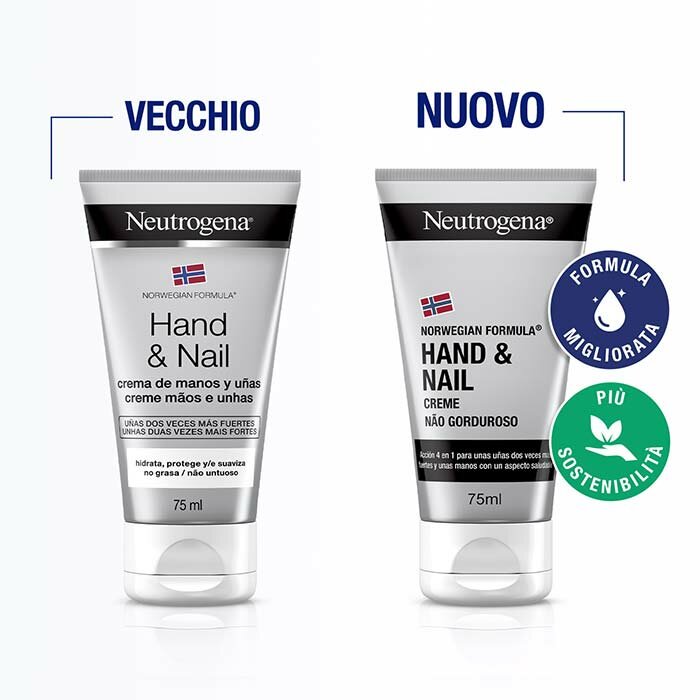 Neutrogena Crema Mani e Unghie Idratante Rafforzante 75 ml
