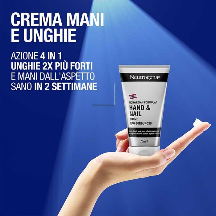 Neutrogena Crema Mani e Unghie Idratante Rafforzante 75 ml