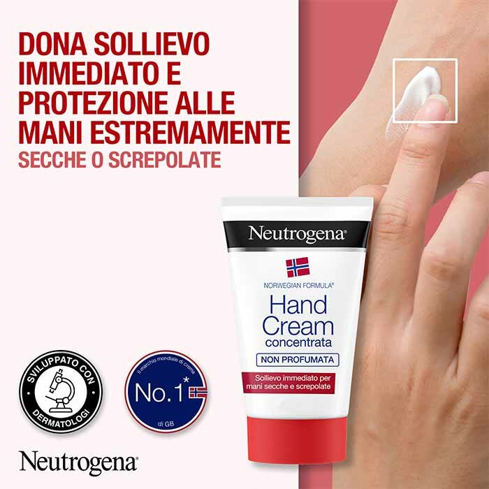 Neutrogena crema mani per pelle secca e screpolata 75 ml