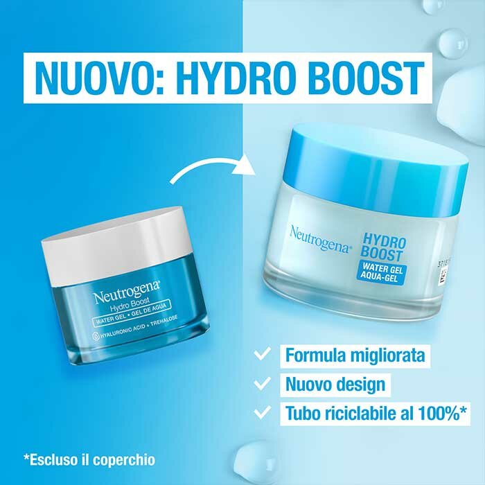 Neutrogena Hydro Boost Acqua Gel Idratante Viso 50 ml
